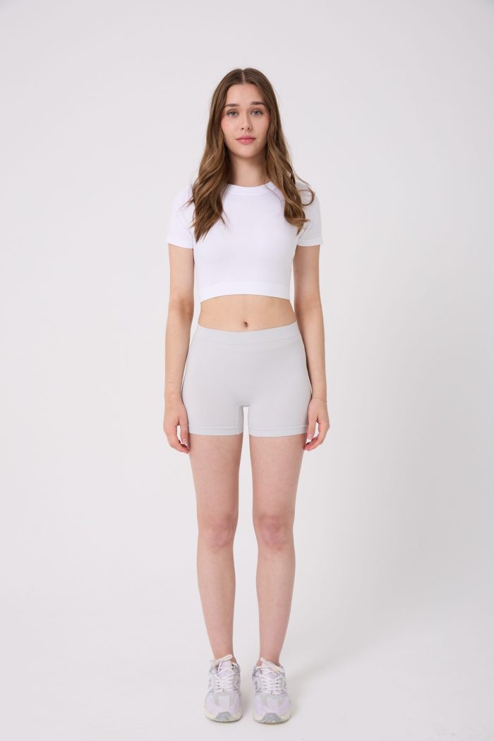 Dikişsiz Basic Esnek Kadın Boxer